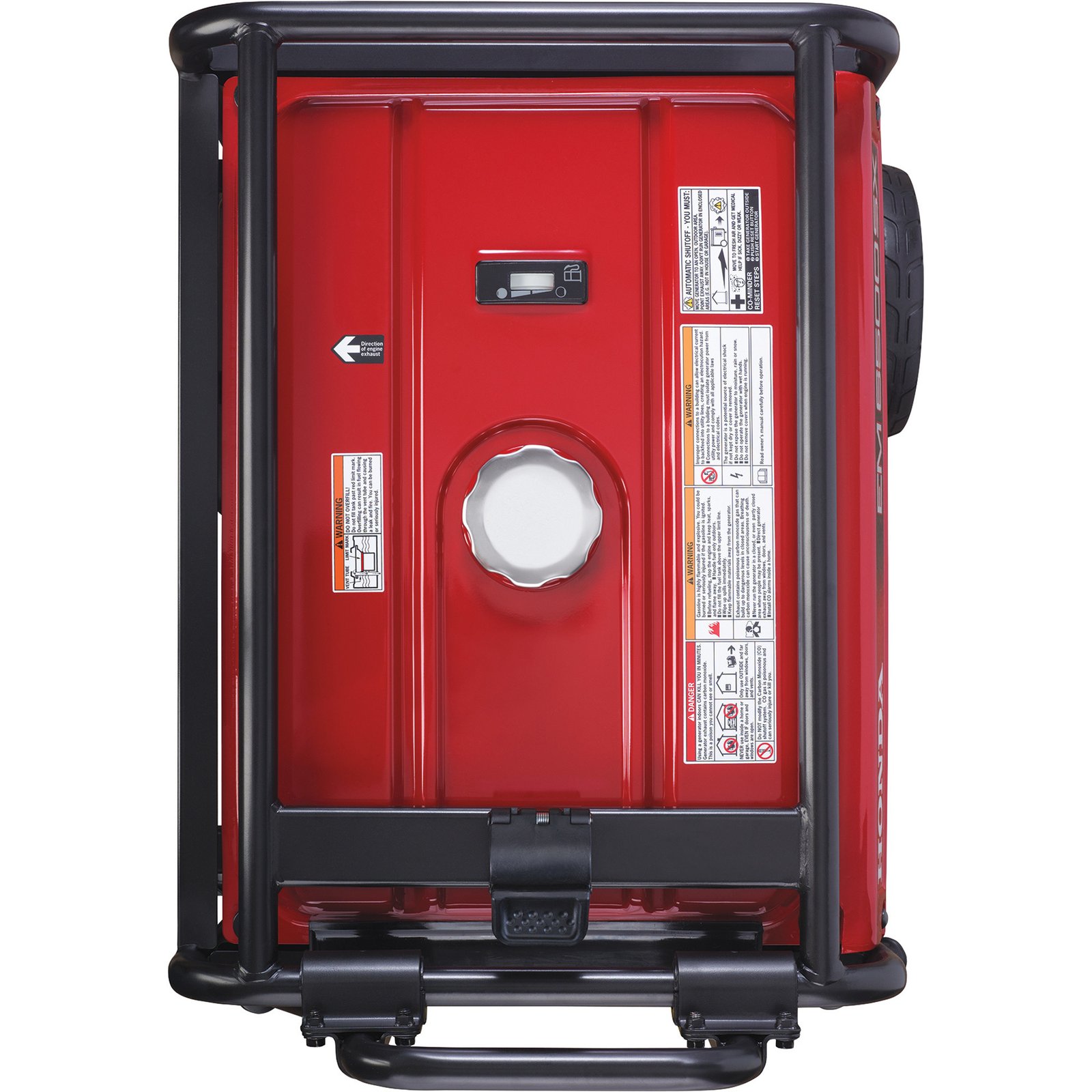honda em5000s iavr series portable generator, 5000 surge watts, 4500 rated watts, electric start, model# em5000sxk3an