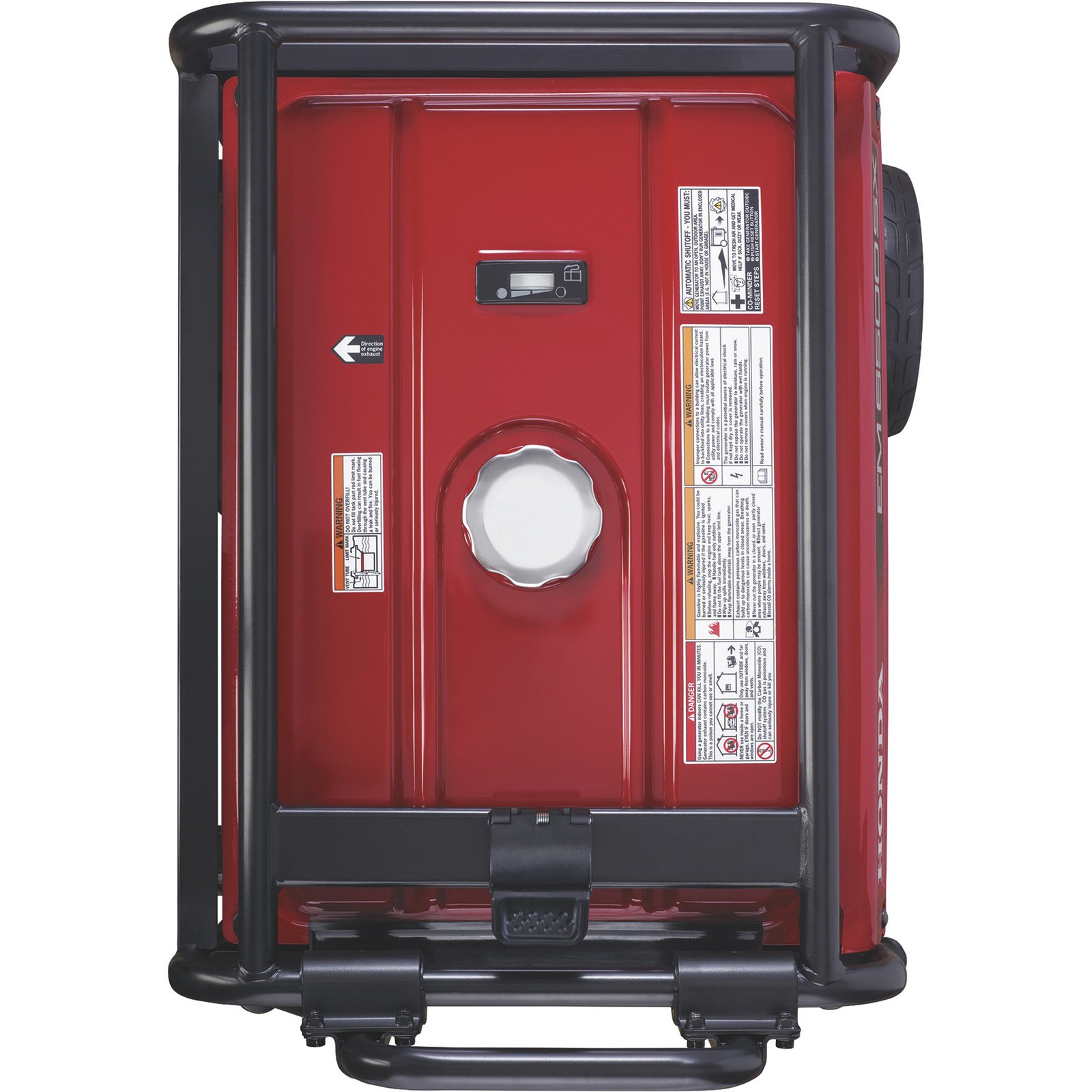 honda em6500s iavr series portable generator, 6500 surge watts, 5500 rated watts, electric start, model# em6500sxk2an