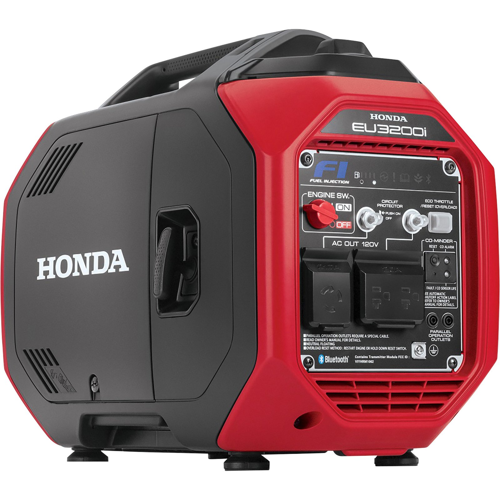 honda inverter generator, 3200 surge watts, 2600 rated watts, model# eu3200i