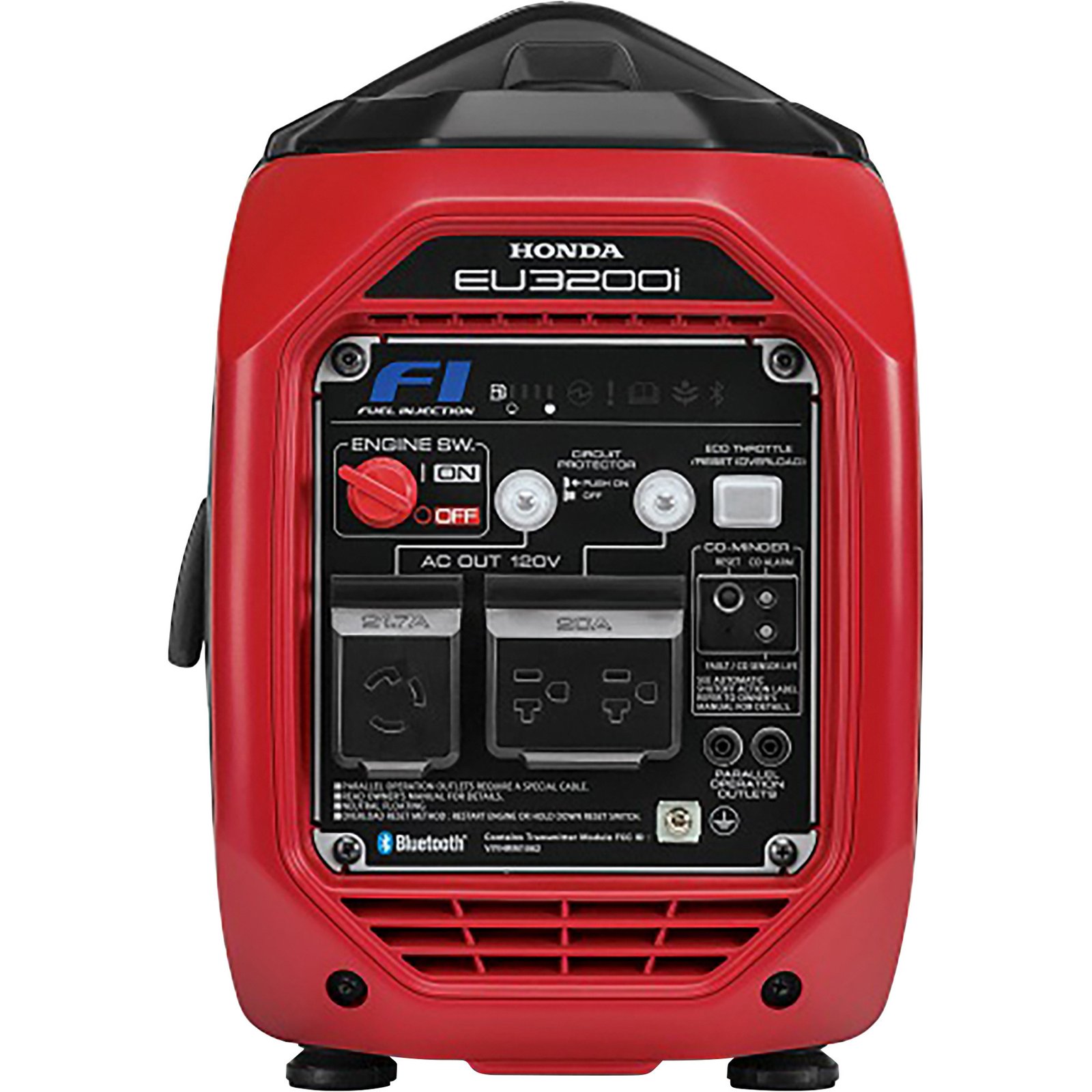 honda inverter generator, 3200 surge watts, 2600 rated watts, model# eu3200i