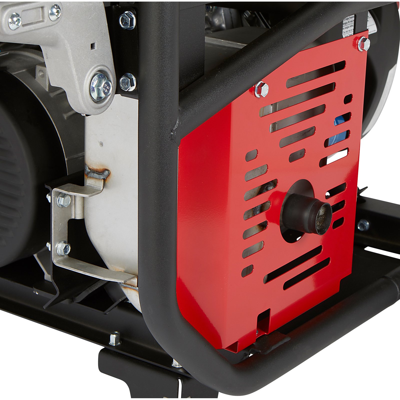 northstar quiet armor commercial grade portable generator with electric start, 15,000 surge watts, 13,500 rated watts