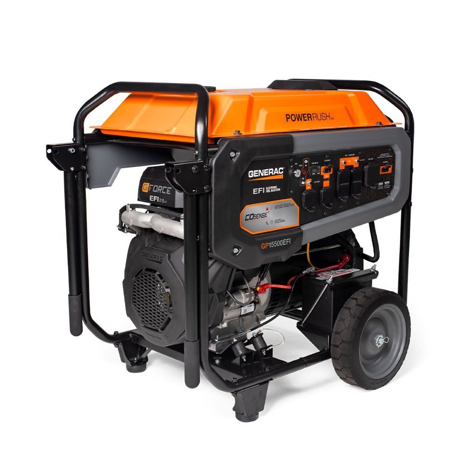 generac, portable generator, surge watts 19300 rated watts 15500 voltage 120/240 model# 7705