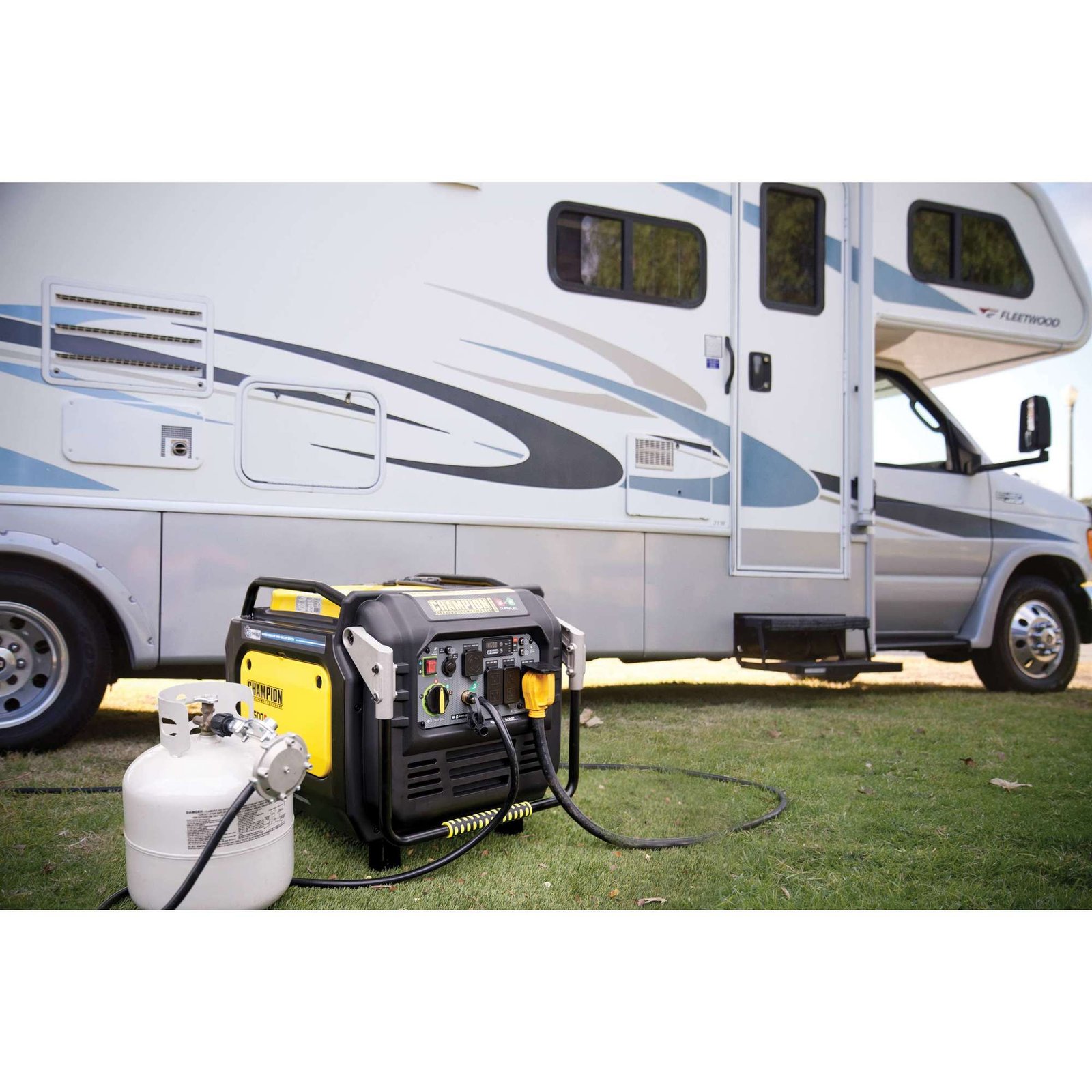 champion power equipment, 8500/7000w dual fuel inverter generator ele start, surge watts 8500 rated watts 700 voltage 120/240 model# 201175