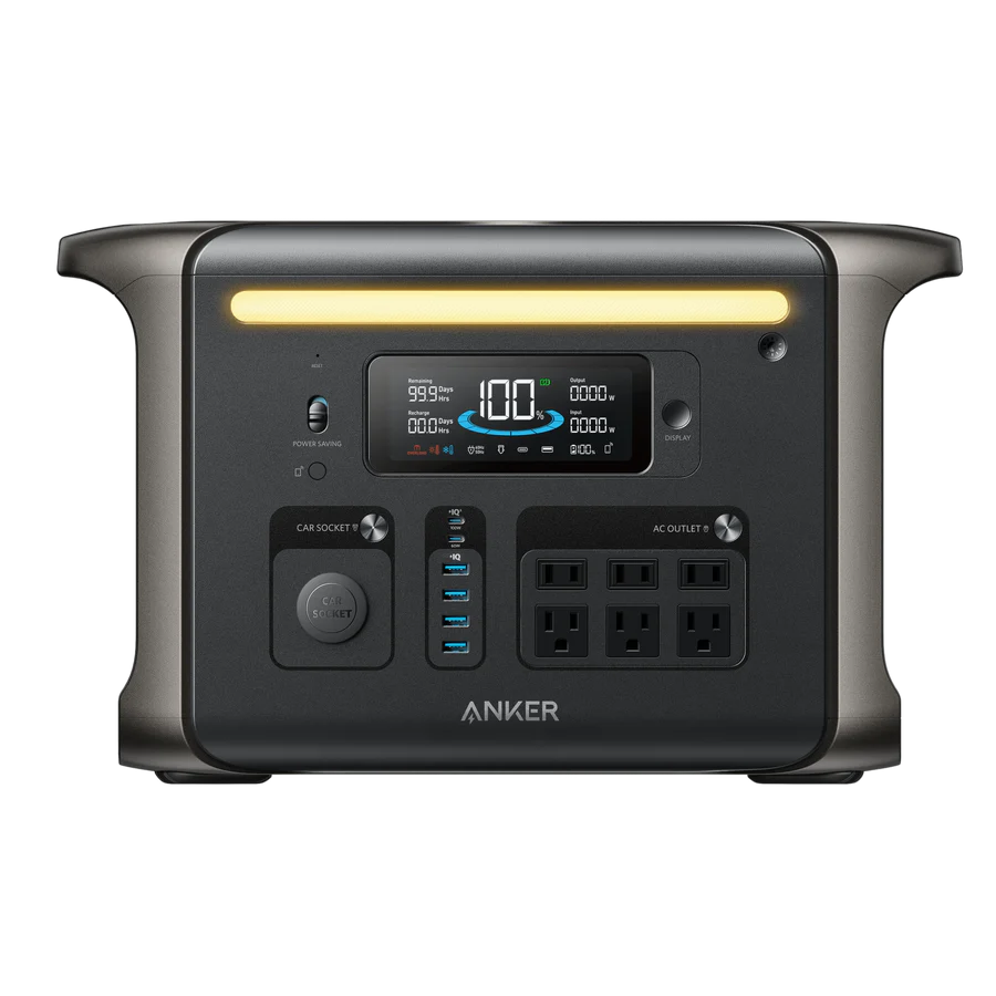 anker solix f1500 portable power station 1536wh|1800w | wifi remote control