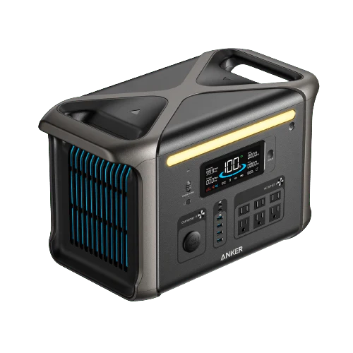 anker solix f1500 portable power station 1536wh|1800w | wifi remote control
